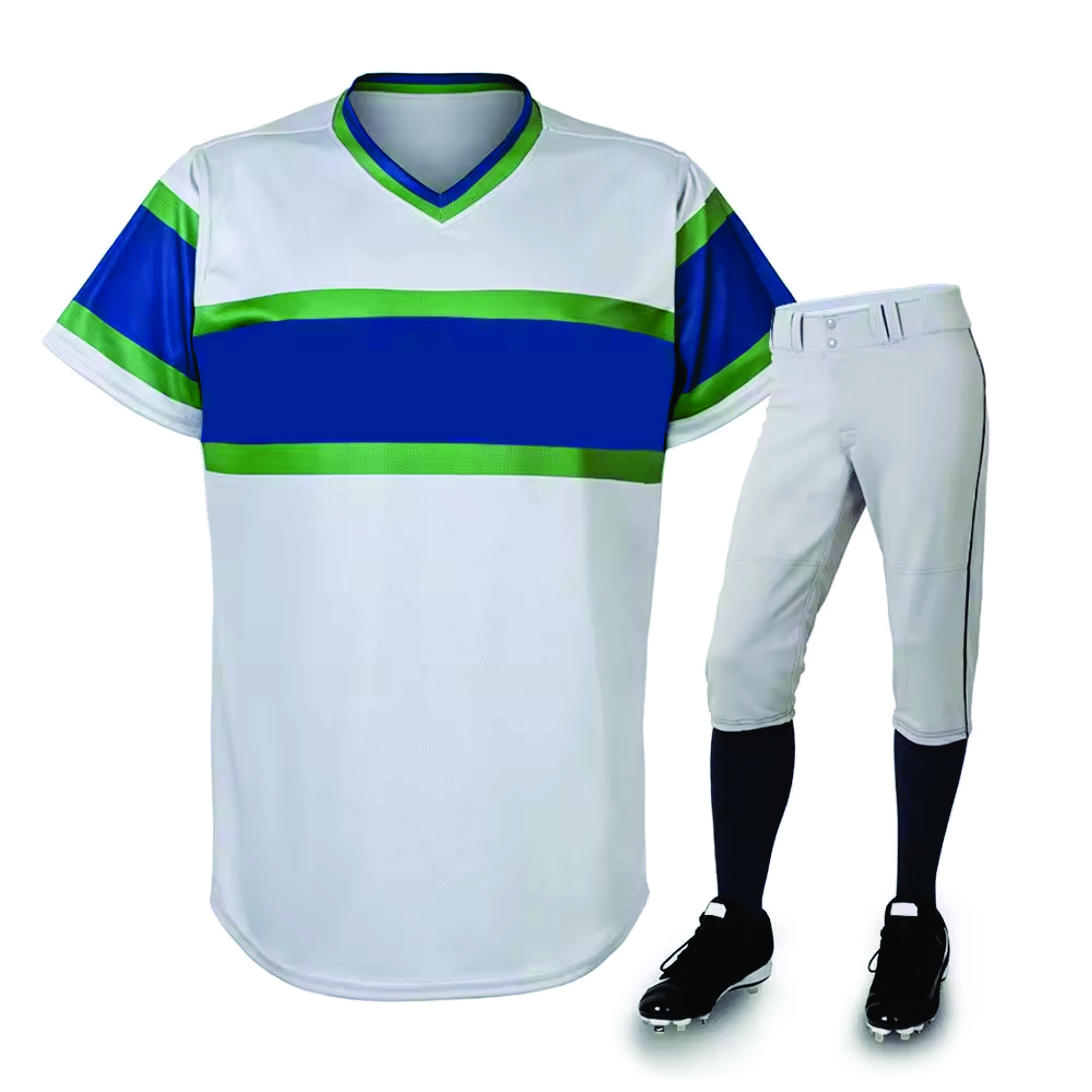 LEWK WEARS Fully Customized New Design Youth Baseball Uniform Custom Logo Men's Polyester Baseball Jersey Uniform Low Price