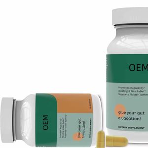 OEM/ODM Gas and Bloating Relief, Constipation, Leaky Gut Repair - Gut Cleanse & Restore Digestion -, 60 Capsules