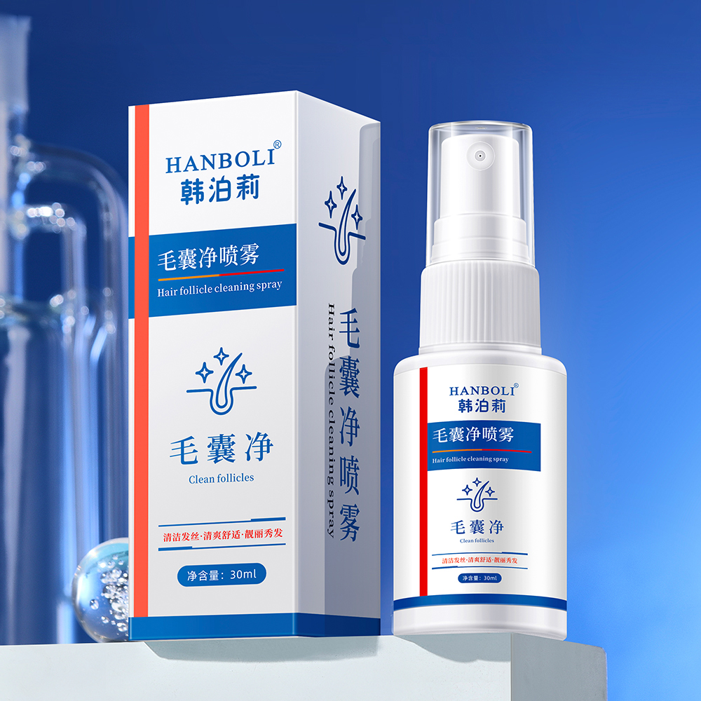 Huizhou Boya E-Commerce Co., Ltd. Hair Follicle Cleaning Spray Scalp Care Deep Cleaning Gentle Hair Care Moisturizing Wash Free Hair Follicle Spray