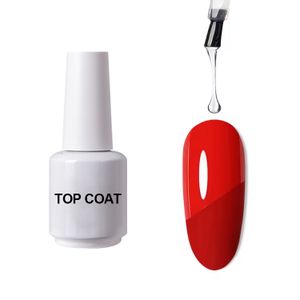OEM Custom High Shine Diamond Top Coat Base Coat Gel Nail Polish No Wipe Top Coat