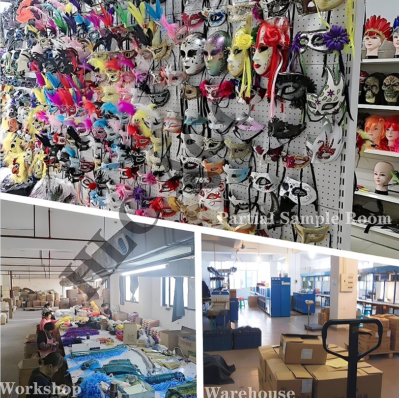 Yiwu Hongliang Crafts Co., Ltd. Halloween Masks