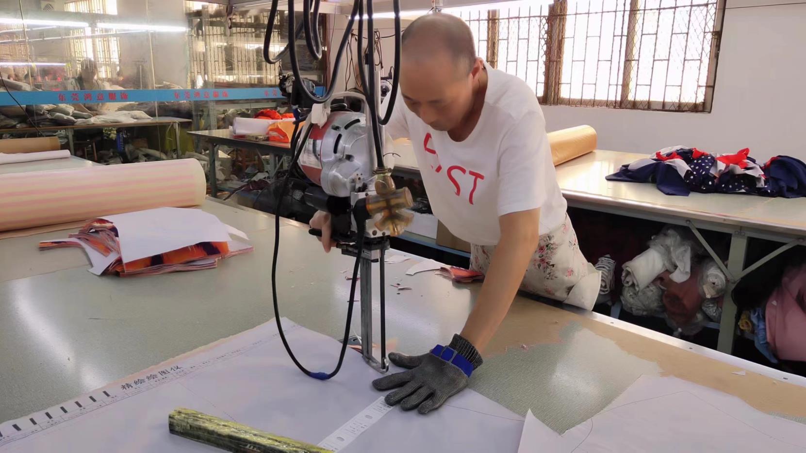 Dongguan Humen Hongyi Clothing Factory Badminton Jersey