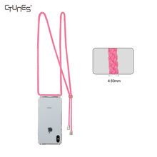Custom Color Crossbody Necklace Cell Mobile Phone Case with Long Strap Anti Drop Case for iPhone Xs