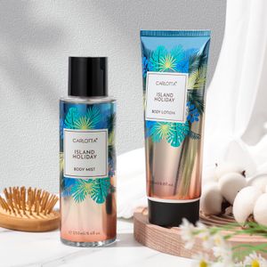 OEM ODM 2pcs Set Bodymist Body Lotion Perfume Gift Set