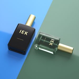 Wholesale custom black transparent glass Luxury perfume spray bottle 15ml 30ml 50ml 100ml