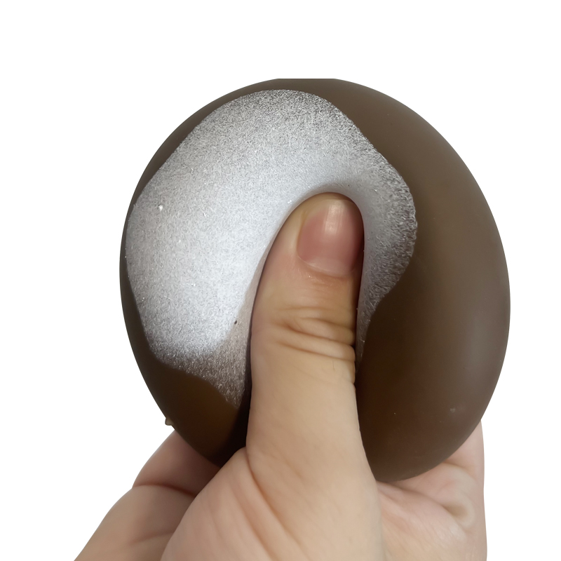 Custom Stress Ball Coconut Sensory Squeeze Toy TPR Fidget Toys