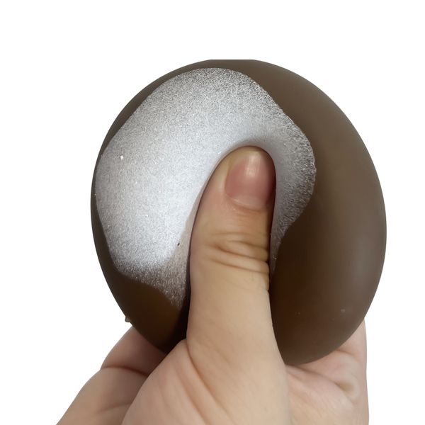 Custom Stress Ball Coconut Sensory Squeeze Toy TPR Fidget Toys