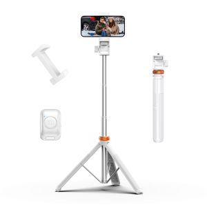 Factory Supply Portable Outdoor Selfie Sticks Phone Tripod Stand for Phone with Phone Holder for Livestreaming  Tiktok