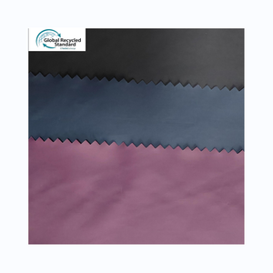 Eco-friendly 100% Recycled Rpet Nylon Ultralight  20D 400T Nylon taffeta fabric down-proof  Waterproof  for D coat Sleeping bag