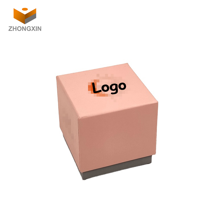 Factory Personalized Custom Design Empty Rigid Cardboard Gift Box Luxury Candle Paper Packaging Box