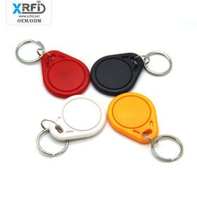 Custom Rfid Key Fob 125khz LF Em4305 T5577 RFID Keychain Tag Rewritable KeyfobPopular