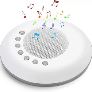 Custom color usb Portable flying saucer sleep aid light White noise sleep aid speaker for newborn gift