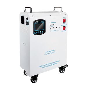 500w All-in-one solar powered generator kit solar power panels PV solar system module solar backup power supply for home