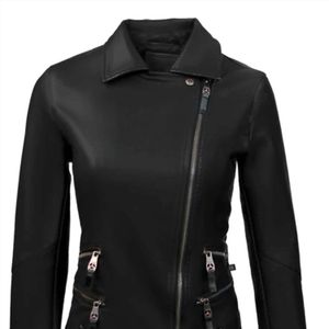 Women's Premium Leather Jacket  Classic and Stylish Genuine Leather Jacket for Everyday Fashion