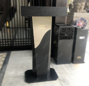 Shenzhen Longtengao Technology Co., Ltd. Wholesale High Quality Podium Rostrum Speech Lectern Stands Church Podium Meeting Speech Stand Podium Stand
