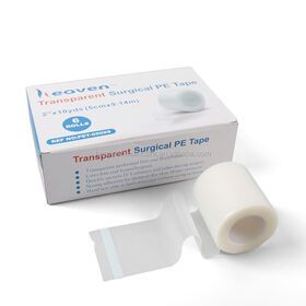 Medical Waterproof Transparent Adhesive Surgical Tape Clear PE Tape Adhesive Tape Medical