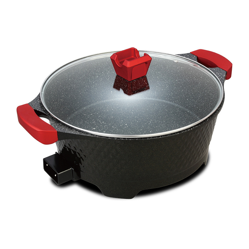 Chaozhou City Chaoan Guiyoumei Kitchenware Co., Ltd. For Party 9L Electric Hot Pot Micro-pressure Pot Non-stick Frying Pan Household Die Casting Aluminium Cooking Pot