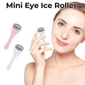 Beauty Customizable Handle 304 Stainless Roller Mini Eye Roller Cream Handheld Skin Tightening Mini Eye Massage Roller