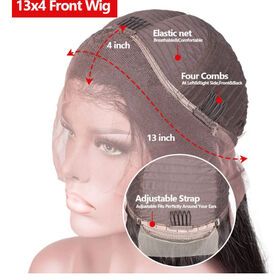 deep wave 2023 180% density Brazilian Hair Virgin Human Hair Full Lace Wigs HD Human Hair Transparent Lace Front Wig