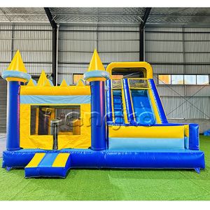 Top selling wet dry inflatable bouncer slide combo commercial bounce house with slide jumping bouncy castle for party rentals