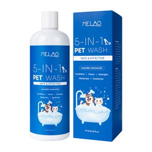 OEM Natural 5-in-1 Pet Wash Paw Nose Lotion Pet Dry And Itchy Hair All Dog Shampoo Soothing Lotion