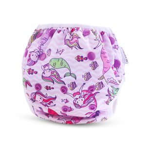 Wholesale Easy Snaps Waterproof High Quality Reusable Washable Swim Diapers For Baby Swimming