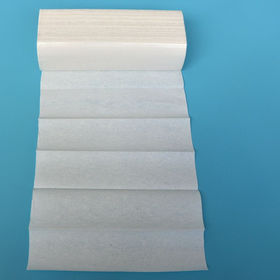 Paper towel in white color hand towel dispenser interleaved extra large paper towel