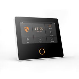 Tuya Device Manufacturer 4.3'' Smart Touch GSM&4G Home Security Alarm System Support OEM/ODM