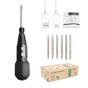 3.6V USB Rechargeable Li-ion Battery-Powered mini Electric Power drill Tools cordless screwdriver