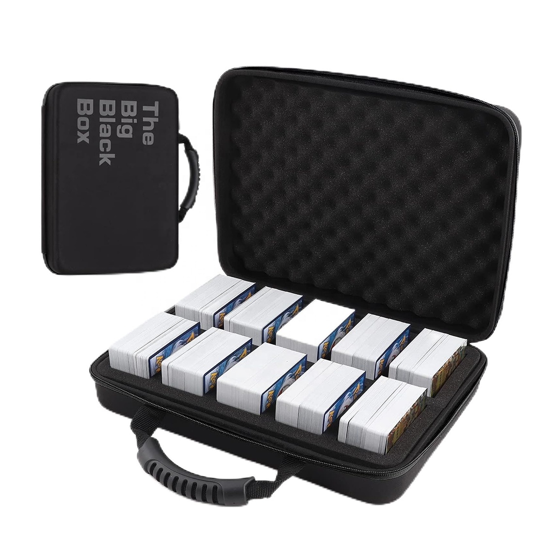 Customized Sports Card Storage Box for Pokemon UNO Basketball Hard EVA Packaging Bag Travel Carrying Trading Game Card Case