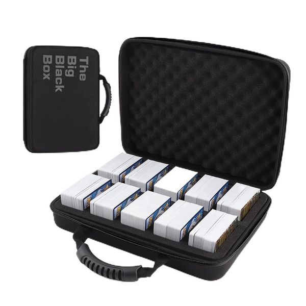 Customized Sports Card Storage Box for Pokemon UNO Basketball Hard EVA Packaging Bag Travel Carrying Trading Game Card Case