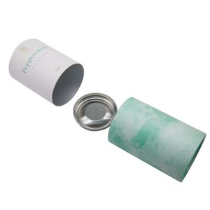 Customize Bio-Degradable Kraft Cardboard Food Grade easy tear sealing machines plastic tube plastic containers with lids