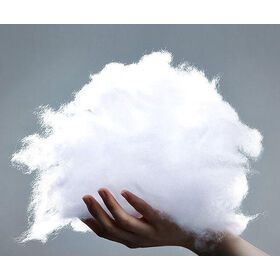 High Fill Power Polyester Washable Polyester Fiber Down / Home Textile Cushion Pillow Soft Toys White Light
