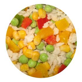 IQF Quick Frozen Mixed Vegetables Mix Green Bean/Pepper/Broccoli/Cauliflower/Carrot/Green Peas