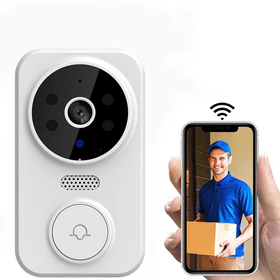 Tuya Smart batteries Waterproof Night Vision Home Security 1080P FHD Camera Digital Visual Intercom WIFI Wireless DoorbellPopular