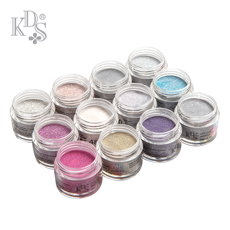 Factory sculpture carving color acrylic polymer nail powder 200 colors dip powder