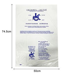 HDPE/LDPE Supplier Degradable Compostable Mini charity bag lanudry bags