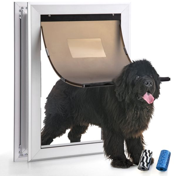 Adjustable Control Flap Interior Automatic Smart Protector Safety Cat Gate Doors Dogs and Hole Aluminum for Dogs Sustainable