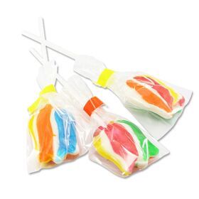 600g (50pcs) Candy Bears Sweet Candy Tulip Flower Lollipop