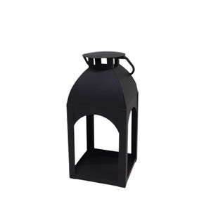 Set Of 3 Iron Decorative Lantern With Handle Black Colour Small Size Candle Holder For Wedding & Table Top Decorations