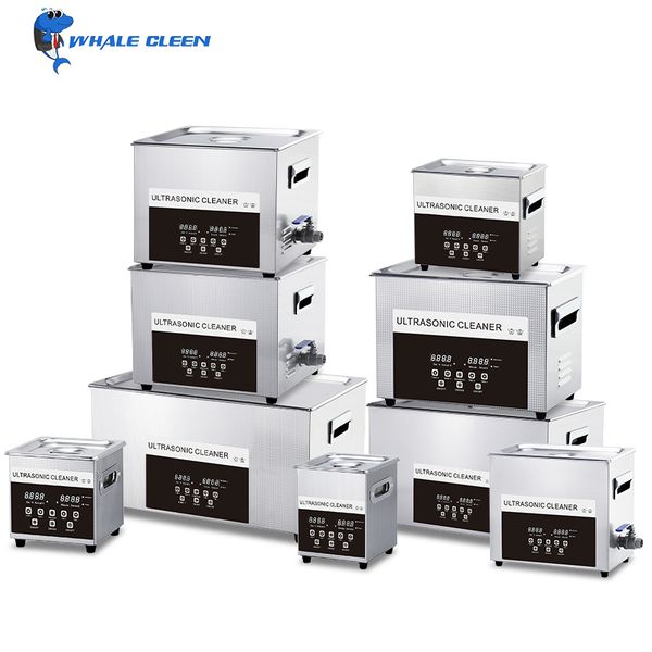 1.3L-30L Ultrasonic Cleaner. 40khz with Degas Semiwave Function for Parts Glasses Jewelry