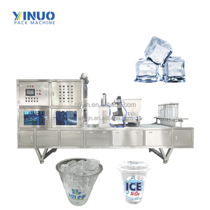 Automatic PET Cup Ice Cube Cup Automatic Filling And Sealing Machine Sea Ice Cup Packing Machine Supplier