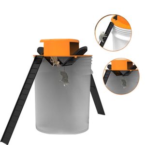 Mouse Trap Work With Bucket Equip Two Ladders Double Sides Reusable Rat Catcher Indoor Outdoor Hard Plastic