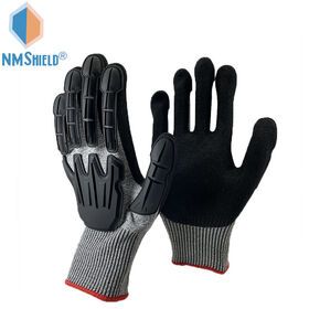 NMSHIELD Rubber Mechanic Gloves for Work TPR Impact Gloves Anti-cut Tactical Gloves SuppliersPopular