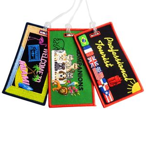 Bag Tag Travel Accessories Custom Embroidered Luggage Tag