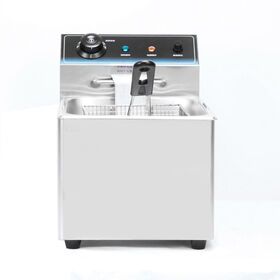 Customized Gas Fried Chicken Equipment Deep Fryer Commercial With Protection Device