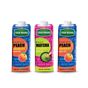 Private Label matcha milk tea products supplier ready to drink milk oolong tea carton pack milk drink