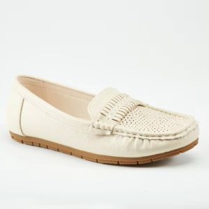 2024 Knitted Loafer Shoes - Ivory
