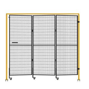 Vich Industrial Warehouse Safety Robotics Workshop Isolation Network Fence Panels Metal Steel Customized Pallet Packaging