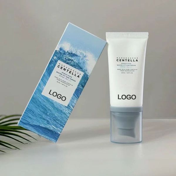 Hot Selling Popular Beauty Cosmetic Sun Screen Summer Products Spf 50 Pa Centella Hyalu-cica Water-fit Sun serum
